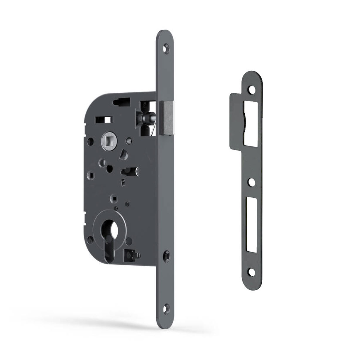 MOABI 22 - Serrure à encastrer Cylindre euro Axe 50 Dernière génération Réversible Haute résistance certifié NF niveau 3