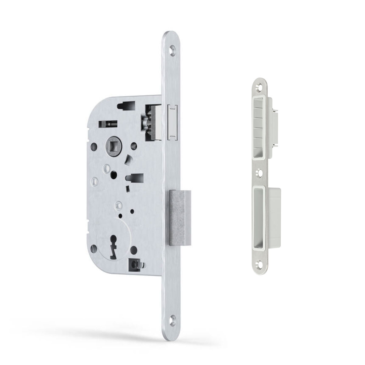 MOABI 24 Magnetique - Serrure à encastrer  Magnetique Axe 50 Dernière génération Réversible Haute résistance certifié NF niveau 3