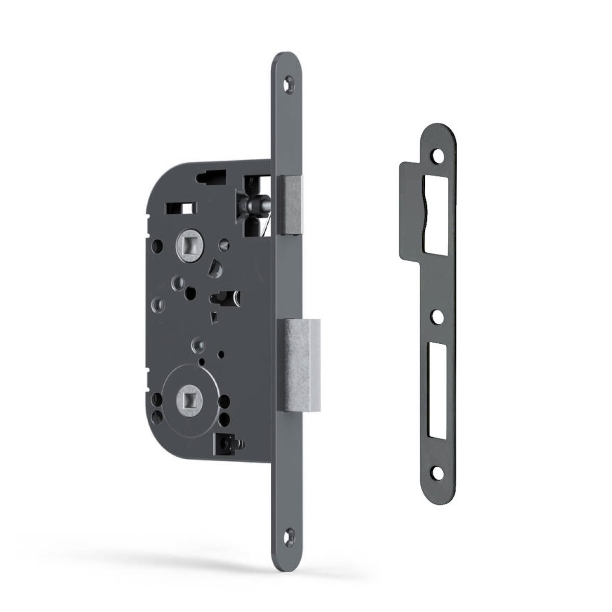 MOABI 26 à Bouton - Serrure à encastrer à bouton en  Axe 40 Dernière génération Réversible Haute résistancecertifié NF niveau 3