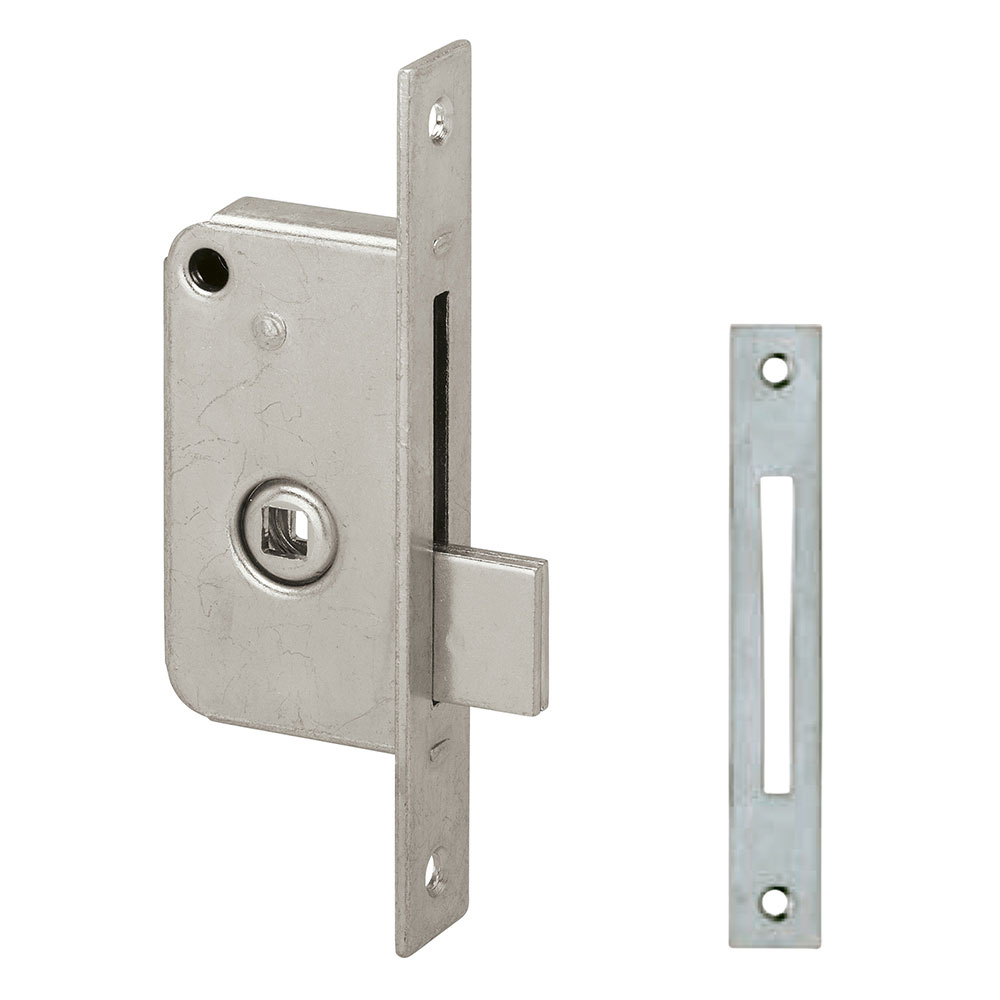 METALUX 4572 - Batteuse à larder pour menuiseries bois avec gâche 19x18x70 mm carré de 10