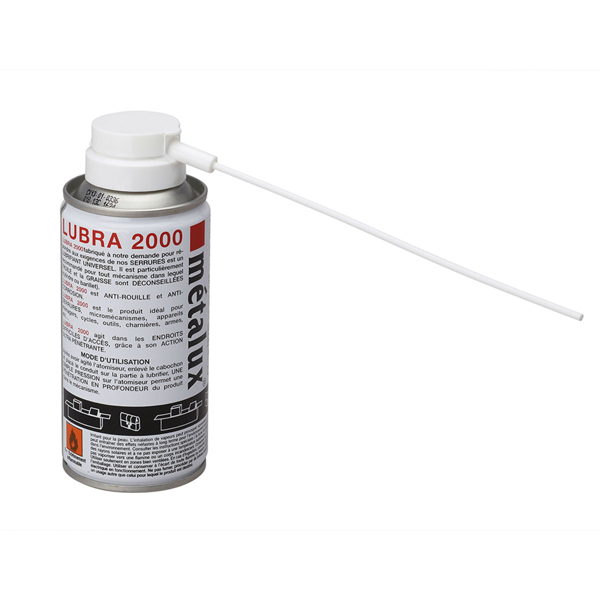 METALUX LUBRA 2000 - Lubrifiant universel Anti-rouille et anti-corrosion Action ultra pénétrante non polluant